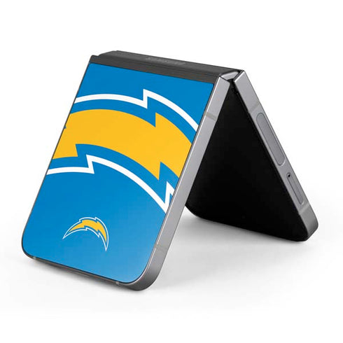 NFL Los Angeles Chargers Large Logo Galaxy Z Flip6 Skin